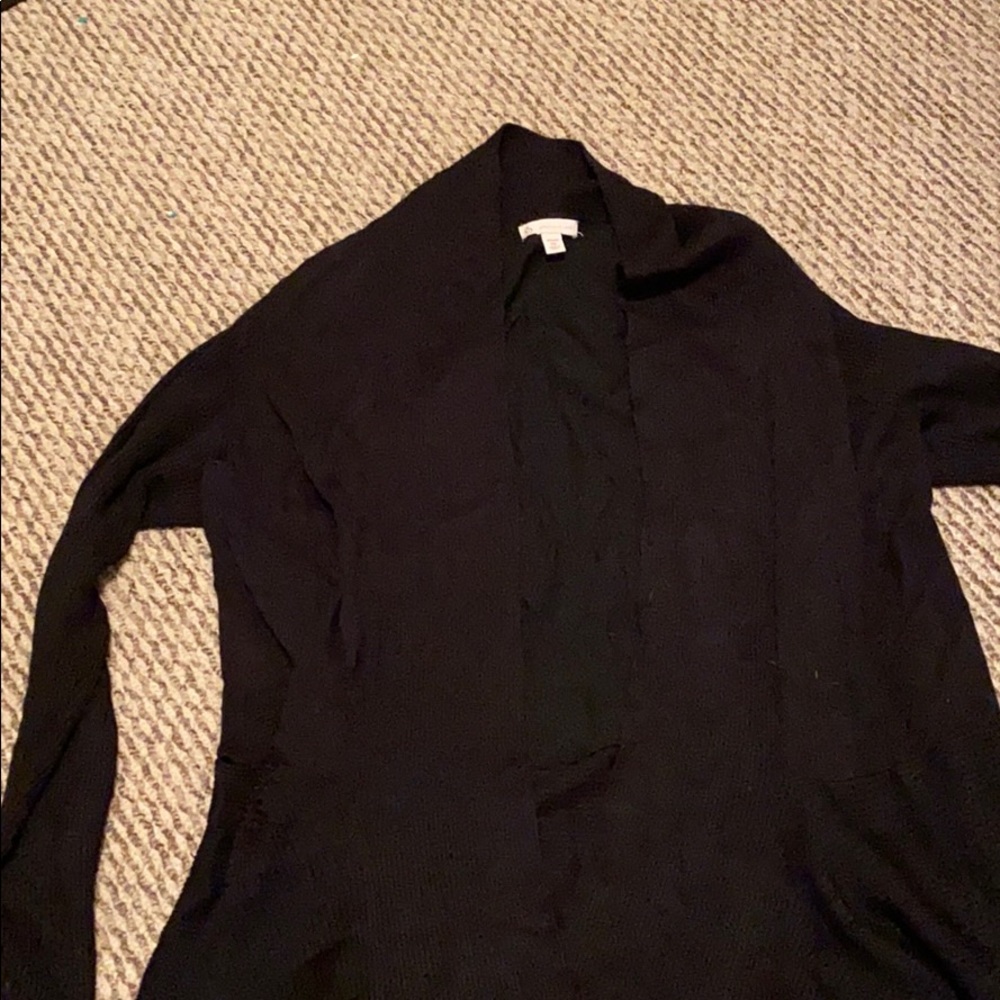Cozy black sweater
